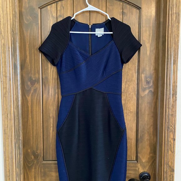 Maeve Anthropologie Colorblock Bodycon Dress - Picture 2 of 5